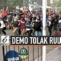 Aksi Demo Di Solo Hari Ini